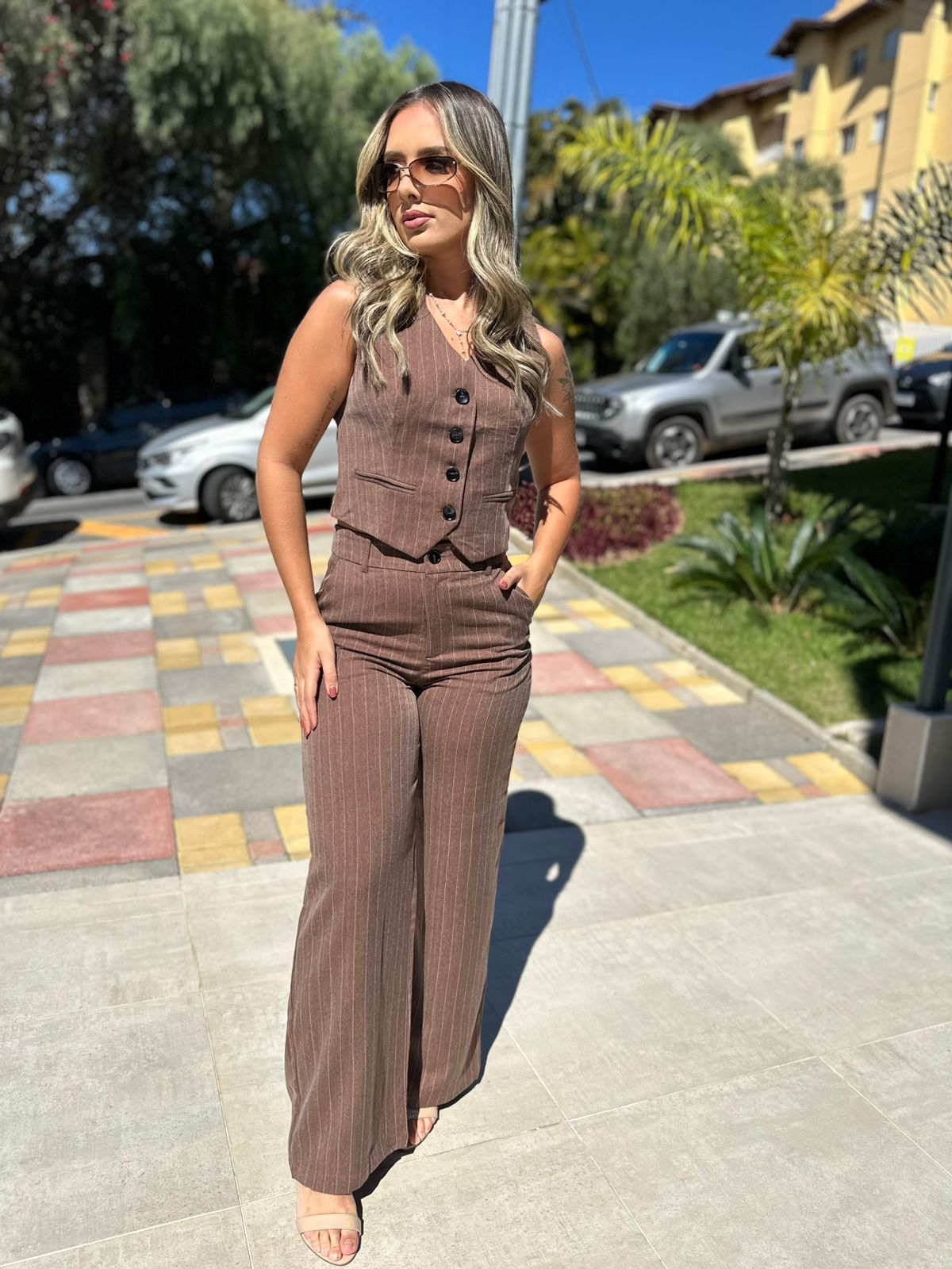 Conjunto Alfaiataria Risca de Giz