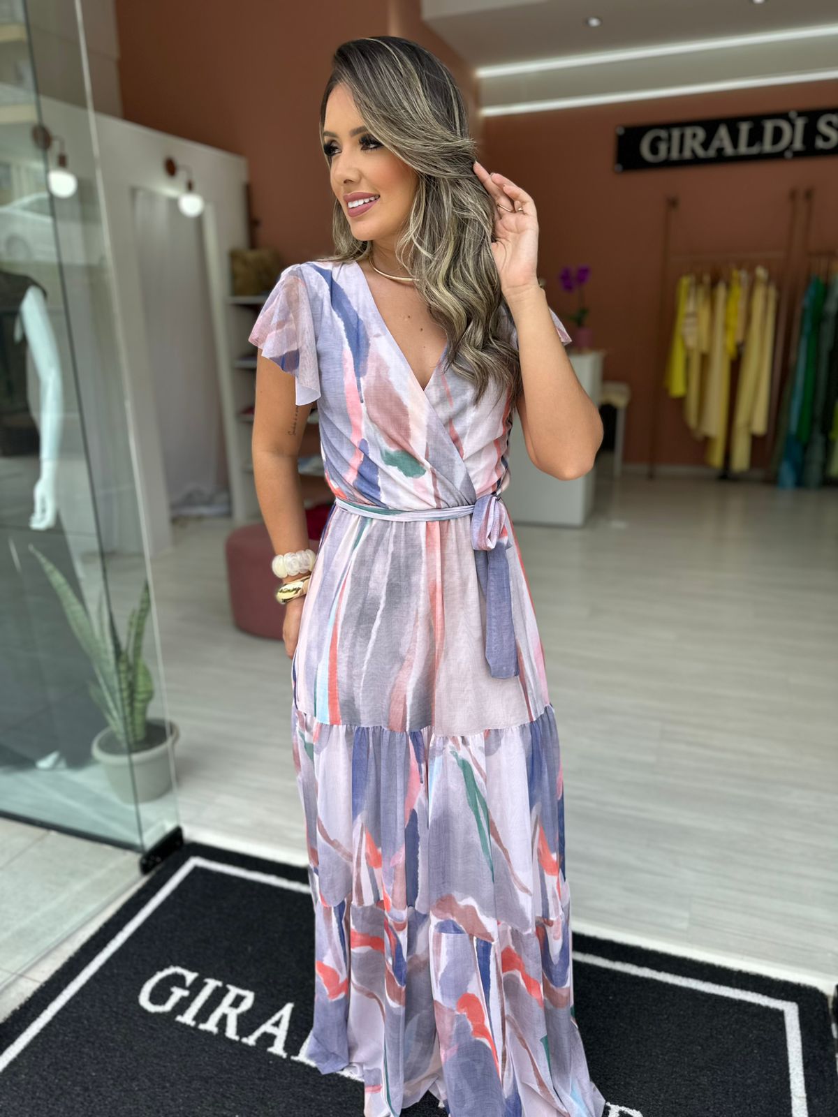 Vestido Thais com Manga