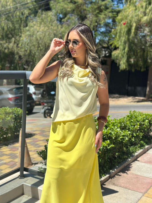 Saia Lía Amarela
