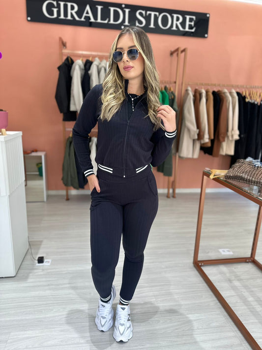 Conjunto Esportivo Feminino Preto
